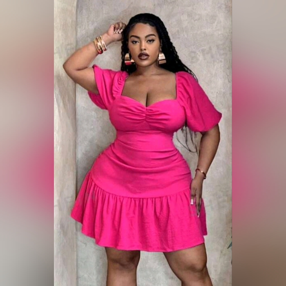 Hot Pink Dress